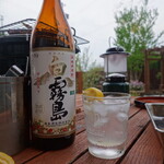 山太 - ビールからの焼酎ロック♪