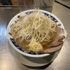 らーめん大 - 240211らーめん並900円ヤサイオオメニンニク平打ち麺