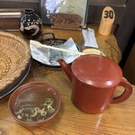 元祖手打そば いづるや - 蕎麦湯