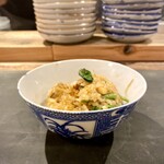 オステリア マンジャーレ - 蛍烏賊と芹の土鍋ご飯