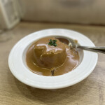 赤白 ホワイティ梅田店 - 「大根ポルチーニ茸のクリームソース」