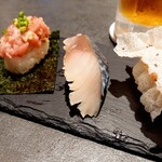 Sousaku Sushi Sharibaru - 〆さば 190円