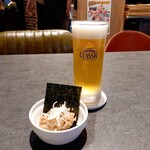 Sousaku Sushi Sharibaru - 生ビール 550円
