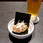 Sousaku Sushi Sharibaru - お通し 350円