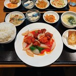 Ichimi Rinrin - 酢豚セット ¥1000