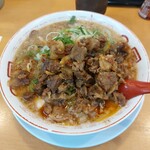 ラーメン２国 - 牛すじラーメン（大盛）