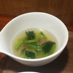 キッチン ブルー グローブ - 最後のスープ