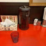 赤湯ラーメン 龍上海 - 初期セッティング