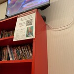 赤湯ラーメン 龍上海 - 店内（座席より右まわり）→