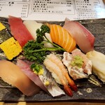 Morimori Sushi - ランチ(味噌汁)1380円だったかな？