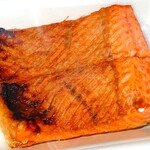松野鮮魚店 - 鮭ハラス焼き