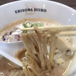 Ebisoba Hiiro - 濃厚えびそば　麺
