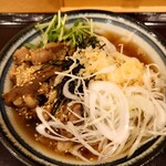 Teuchi Udon Iwashiya - 肉ぶっかけうどん冷