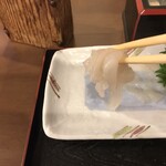 和の湯 - てっさリフト(こんなに贅沢に食べませんが)