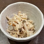 炭火焼ごっつり - お通し