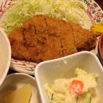 ももせ季節料理 - ロースカツ定食