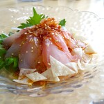 Chuuka Dainingu Sento - 桜鯛の中華風刺身