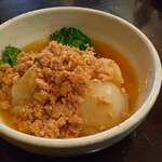 もんくすふーず - かぶとブロッコリーのとりそぼろ