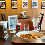 喫茶タイムマシン - ナポリタンとレスカ