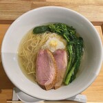 開運橋通 ふじ原 - 【鴨と浅利の塩そば】