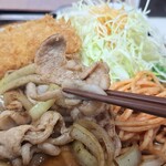 キッチン 南国 - しょうが焼きリフト