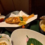 福松荘 - カサゴの唐揚げ