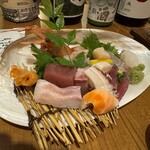ちょっぺん - 刺身盛合わせ