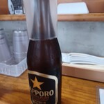 札幌ラーメン 柳 - ビールはサッポロ