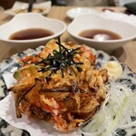 餃子と九州うまかもん 伍えん - 紅生姜の天ぷら！！