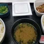 吉野家 - 納豆牛小鉢定食