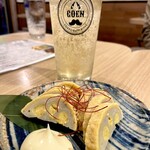 餃子と九州うまかもん 伍えん - 辛子レンコン！！