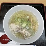 会津山塩食堂 - 会津山塩ラーメン¥850