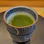 鮨駒 - 緑茶(温)