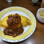 クロ - ハッシュドビーフ＋スープ