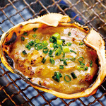 The most popular item! Crab miso shell grilled