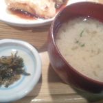 Teshigoto Shunsen Daidokoro Takanashi - ちょびっと辛子高菜と味噌汁
