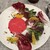 ビストロあじと - 料理写真:鰹とグレープフルーツの赤いサラダ