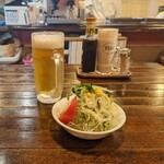 キッチンTiKi - ビールとサラダ