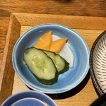 橋の湯食堂 - お漬物