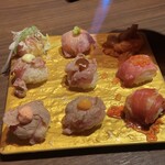 Motenashiya - 手毬肉寿司