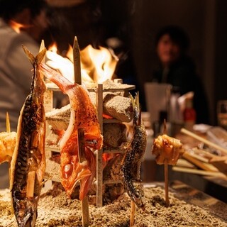Our exclusive Seafood robatayaki