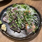 九州炭火酒場 ばってん - カルパッチョの盛り合わせ