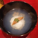 Ginza Kitagawa - 帆立真薯、バチコ、木の芽
