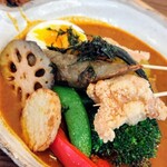 Surrender - ■チキンと有機野菜のスープカレー