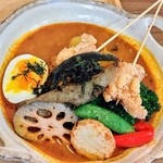 Surrender - ■チキンと有機野菜のスープカレー