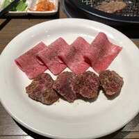 焼肉あきら - コース4人前　特上ロース サガリ