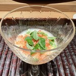 ぬま田 - 【 ホワイトアスパラのすり流し 】