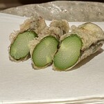 ぬま田 - 【 アスパラの軸 】