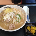 すえひろ食堂 - 豚汁うどん500円