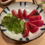 Otakou - 本日のおすすめ　スーパーフルーツトマト　糖度+9以上　甘くて美味しかった